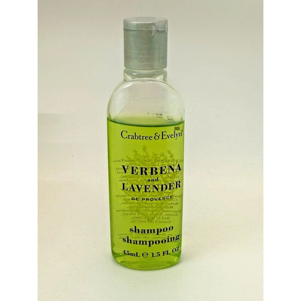 Crabtree & Evelyn Verbena Lavender Travel Set 12Pc Shampoo Lotion Conditioner